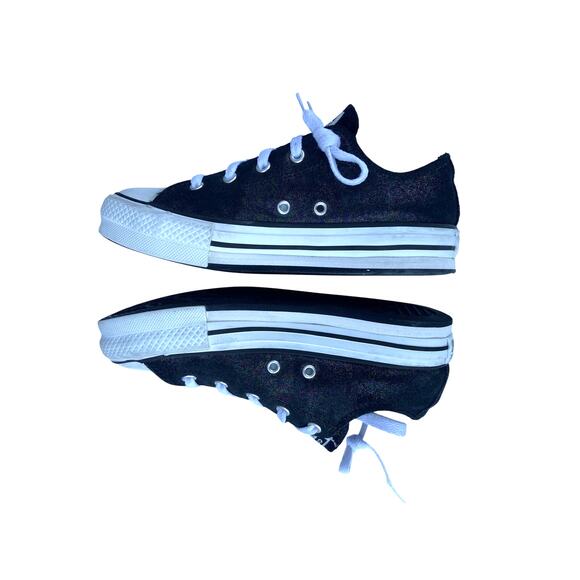 Converse CTAS Eva Lift Platform Low Top Shoes Girls Junior 4 - Picture 8 of 11